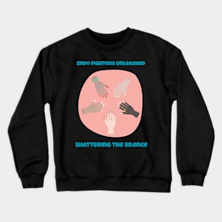 Endo Fighters Unleashed: Shattering the Silence Crewneck Sweatshirt